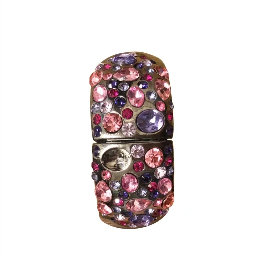 Thick Jeweled Cuff